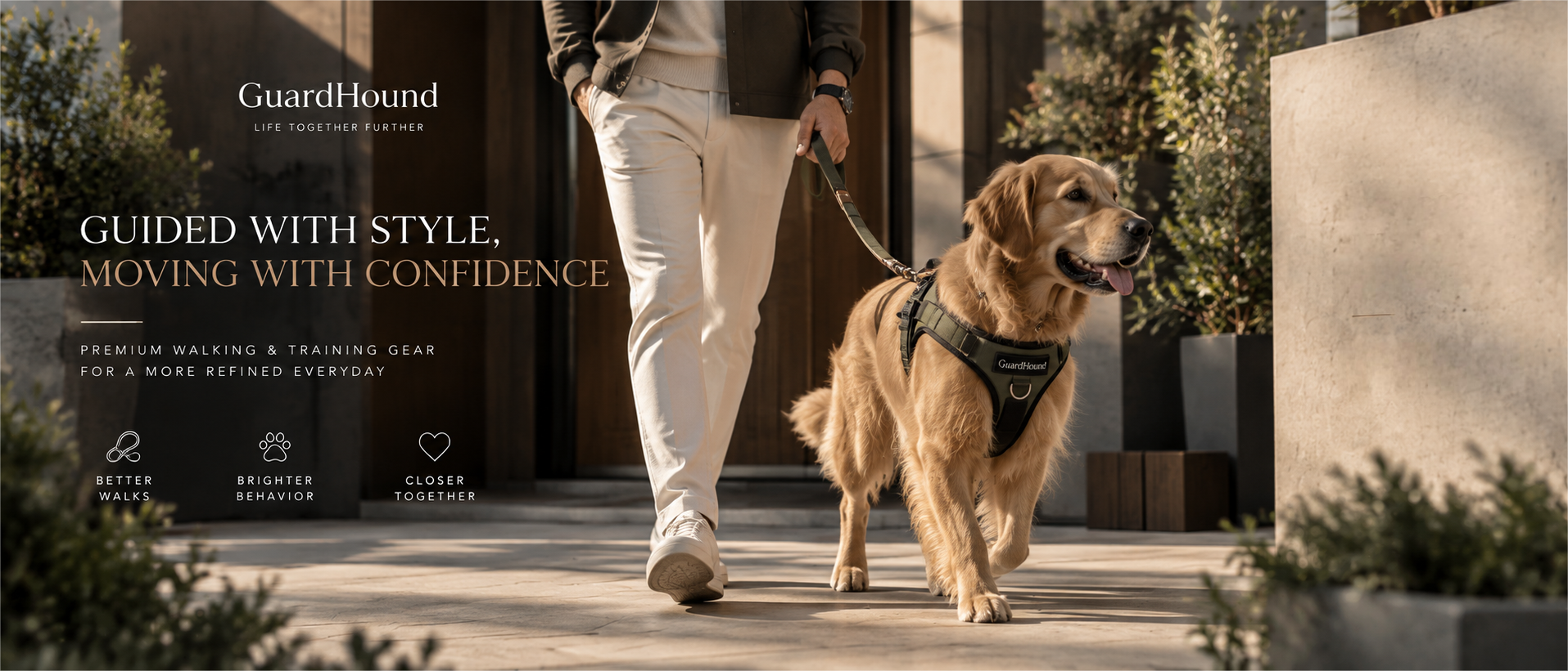 GuardHound Markenanzeige · Gassi & Training