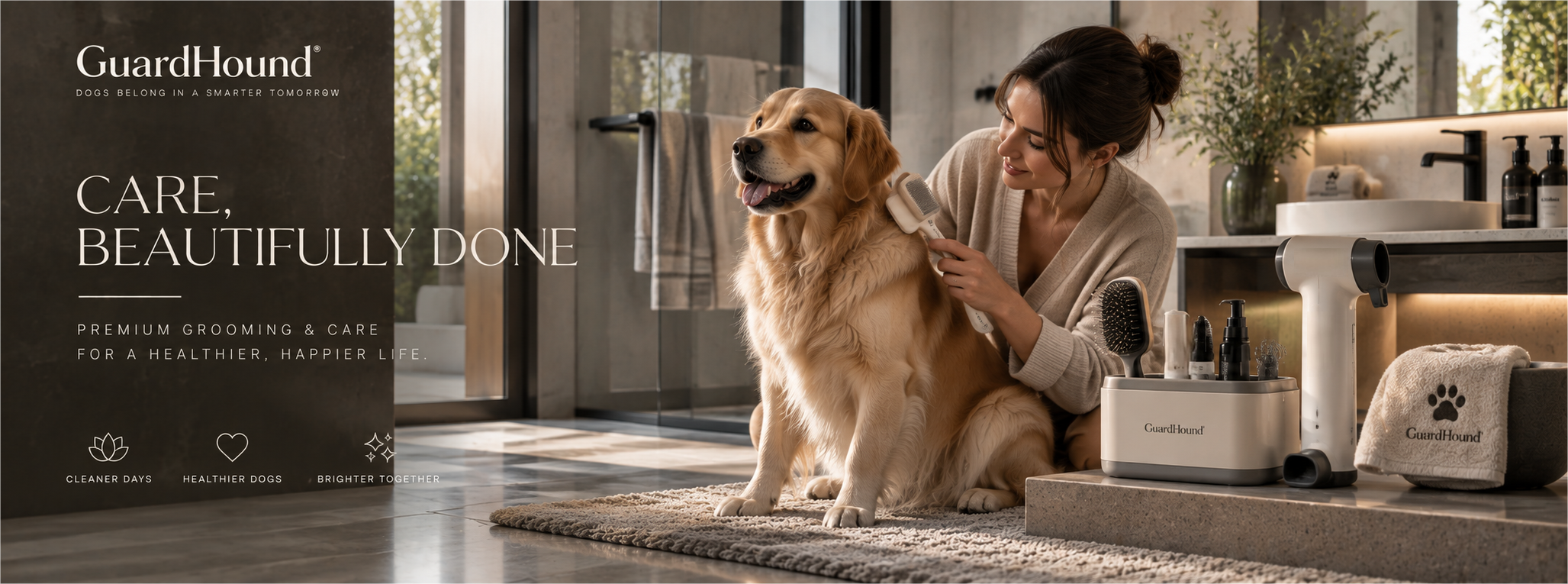 GuardHound Markenanzeige · Pflege & Hygiene für Hunde
