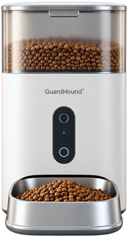 Smart-Futterautomat mit Katzengesichtserkennung
